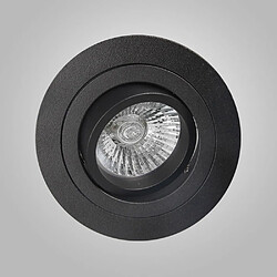 Avis Inspired Downlight encastré pivotant GU10 9,2 cm rond, 1 x GU10 Max 50W, noir sable