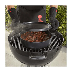 Weber 8857 cocotte en céramique 6,8 L Noir