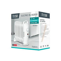 Radiateur TEESA TSA8035 Blanc 800 W pas cher