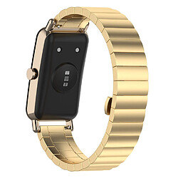 Bracelet en métal réglable, or pour votre Huawei Watch Fit Mini 16mm