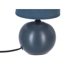 Atmosphera, Createur D'Interieur Lampe de chevet boule - Bleu orage mat - Atmosphera