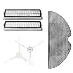 Pièces de rechange pour aspirateur Robot Xiaomi Mijia 1C, 5 pièces, filtres pour brosse latérale