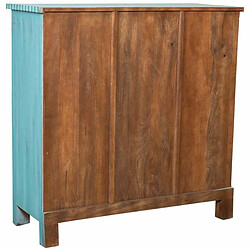 Acheter Buffet Alexandra House Living Bleu Bois de manguier 41 x 101 x 101 cm