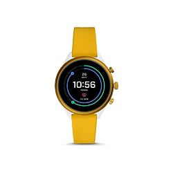 Fossil FTW6053 Montre Connectée AMOLED Qualcomm Snapdragon Wear 3100 Android 6.0 Aluminium Jaune