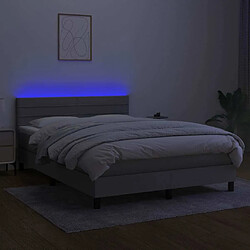 Acheter Sommier à lattes,Cadre à lattes de lit et matelas et LED pour Adulte Gris clair 140x200 cm -MN80275