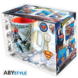 Dccomics DC Comics - Paquet Superman (Mug, Porte-clés, Badges)