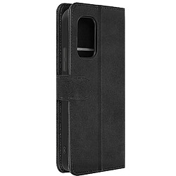 Avizar Housse pour Nokia XR21 Portefeuille Clapet Support Vidéo Sleek Cover Noir