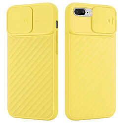 Cadorabo Etui iPhone 7 PLUS / 7S PLUS / 8 PLUS en Jaune Coque