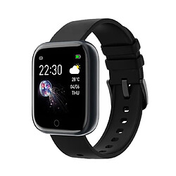 Universal Femmes Hommes Fréquence cardiaque Pression artérielle Fitness Tracker Enfants Horloges intelligentes IOS Montres intelligentes Montres intelligentes (Noir)