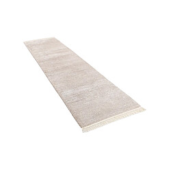 Vidal Tapis de couloir en laine 297x79 brun Darya