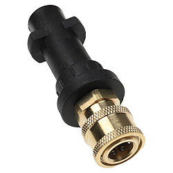 vhbw Adaptateur baïonnette A vers filetage M22 compatible avec Kärcher K2, K3, K4, K5, K6, K7 nettoyeur haute-pression - Raccord rapide 1/4 de pouce