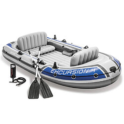 INTEX Jeu de bateau gonflable avec rames et pompe 68324NP