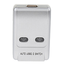 Sélecteur de Commutateur de Partage USB 2.0 Adaptateur de Commutateur 1 En 2 Sorties pour PC, Scanner D'imprimante, Disque Dur, Projecteur