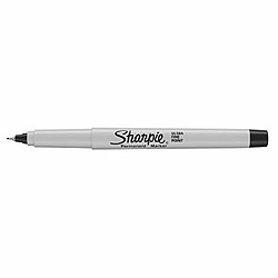 Avis Sharpie Marqueurs Permanents, Pointe Ultrafine, Noirs, Lot de2