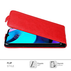 Avis Cadorabo Coque Motorola MOTO E20 / E30 / E40 Etui en Rouge