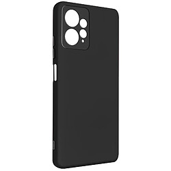 Avizar Coque pour Xiaomi Redmi Note 12 4G Semi-rigide Soft-touch Fast Cover Noir