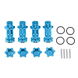 17mm Hex Hub 30mm Extension Adapter Combiner Pour HSP 94087 1/8 RC Car Blue