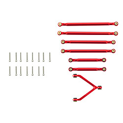 1:24 RC Biellette De Liaison Empattement 133mm Pour Axial SCX24 90081 RC Rouge