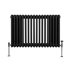 Monstershop Radiateur Traditionnel à Triple Colonne – 600 x 832 mm – Noir