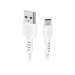 SBS Câble USB 2.0 Type-C 1.5m Blanc