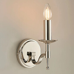 Interiors 1900 Applique 1 ampoule Stanford, nickel