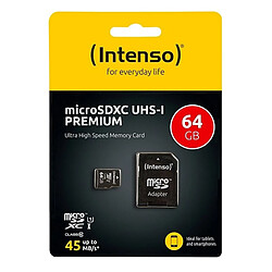 Totalcadeau Carte mémoire micro SD avec adaptateur Noir Capacité - 128 GB pas cher pas cher