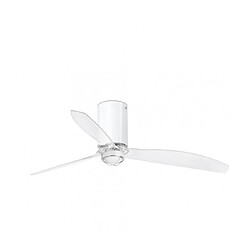 faro Plafonnier ventilateur Mini Acier,diffuseur Verre 32,4 Cm Matériau : Acier,diffuseur Verre Type d'ampoule : LED intégré Puissance Max en Watts (W) : 17 Ampoules incluses : Non IP20 Température de couleur LED en Kelvin (K) : 3000 Flux lumine