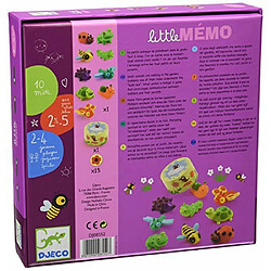 Djeco Jeu de mAmoire Little Memo