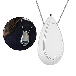 Avis Mini Collier Purificateur D'air USB Personals Wearable Negative Ion AIR White