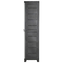 Avis vidaXL Armoire en plastique 65x45x181 cm