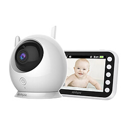 Universal Voile Vidéo sans fil Couleur Moniteur pour bébés avec caméra Surveillance Intérieure WiFi Nounou Sécurité Électronique Bébé Bébé Nourrisson & 124 ; Moniteur pour bébés (4,3 pouces)