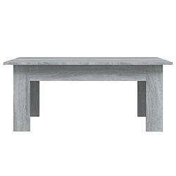 Acheter vidaXL Table basse Sonoma gris 100x60x42 cm Bois d'ingénierie