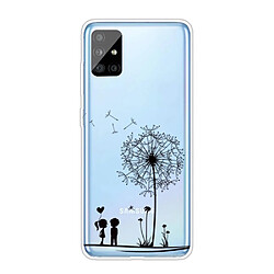 Coque en TPU impression de motifs sylish pissenlit pour votre Samsung Galaxy A51 SM-A515