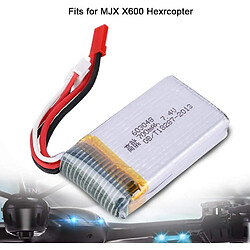 Acheter Batterie Lipo Rechargeable 3 Pièces (7.4V 700mAh) pour Drone Rc Quadcopter MJX X600