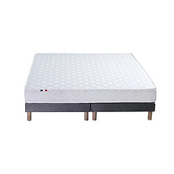 Avis Idliterie Ensemble Matelas accueil Latex 3 zones INITIAL - Bi Confort Mousse & Latex + Sommier - Made in France