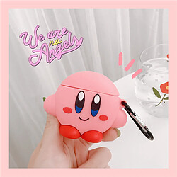 GUPBOO Airpods Coque Housse Étui Protecteur Compatible pour AirPods 3-Dessin animé Star Kirby jolie fille