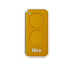 télécommande nice inti 2y jaune fréquence 433.920 mhz