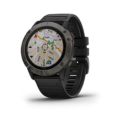 Garmin Fenix 6X Montre Intelligente 1.4" 32Go Wi-Fi GPS Android iOS Noir