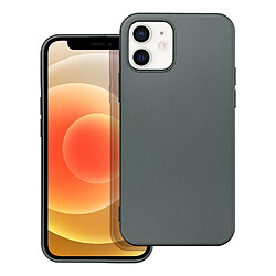 Ozzzo metallic coque pour iphone 12 / 12 pro gris