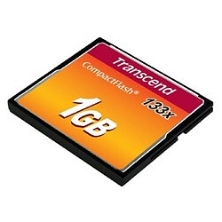 Avis Transcend 1 GB CF 133x 1 Go CompactFlash MLC