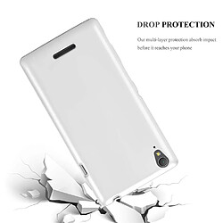 Avis Cadorabo Coque Sony Xperia T3 Etui en Argent