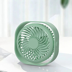 Avis (Vert) Ventilateur de Bureau USB Mini Ventilateur de Refroidissement de Bureau Portable Refroidisseur 3 Vitesses USB Rechargeable