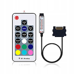 GUPBOO Télécommande Universelle de Rechange Contrôleur LED RGB 12V SATA RF télécommande sans fil