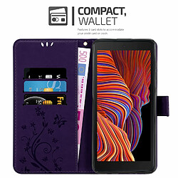 Cadorabo Coque Samsung Galaxy XCover 5 Etui en Mauve