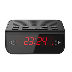 Avis Justgreenbox Radio FM avec réveil numérique compact avec fonction de sommeil snooze à double alarme - T6112211962252