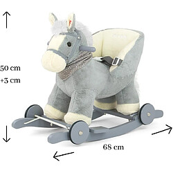 Milly Mally Porteur cheval Polly Gris