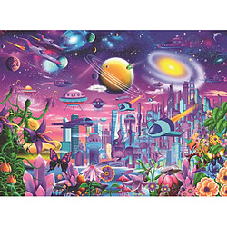 Avis Puzzle for children 2D Space city 200 elements