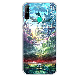 Coque en TPU impression de motifs souple pays des merveilles pour votre Huawei Y7P/P40 Lite E