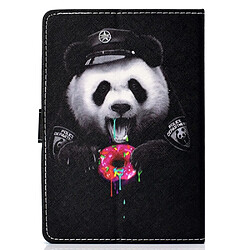 Avis Etui en PU universel 10 pouces panda gourmand pour votre Apple iPad 9.7/LG G Pad III etc