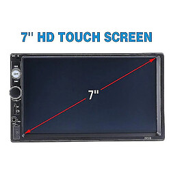 Universal 7 '' Dual Din Car MP5 Player Support Carte Reading & Bluetooth Handles